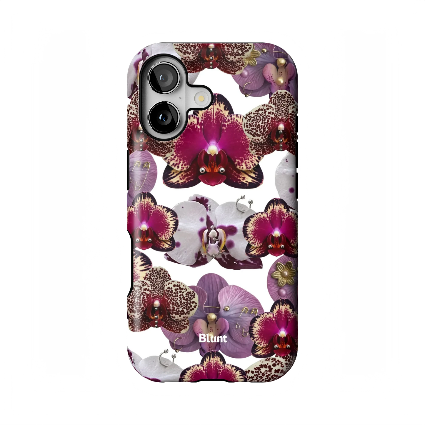 Botanical Orchid iPhone Case