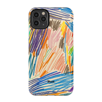 Static Lines iPhone Case