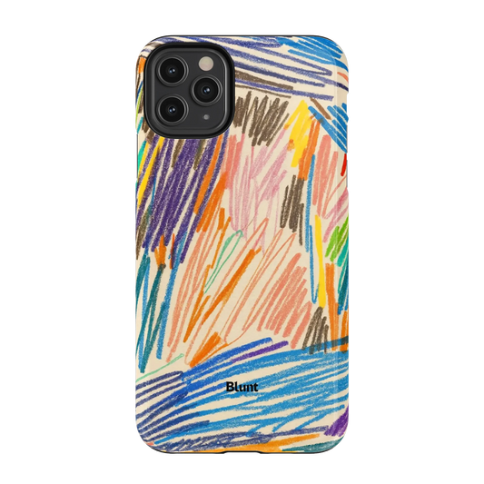 Static Lines iPhone Case
