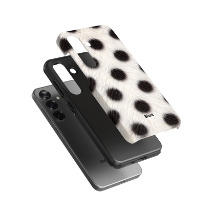 Polka Fuzz Samsung Case