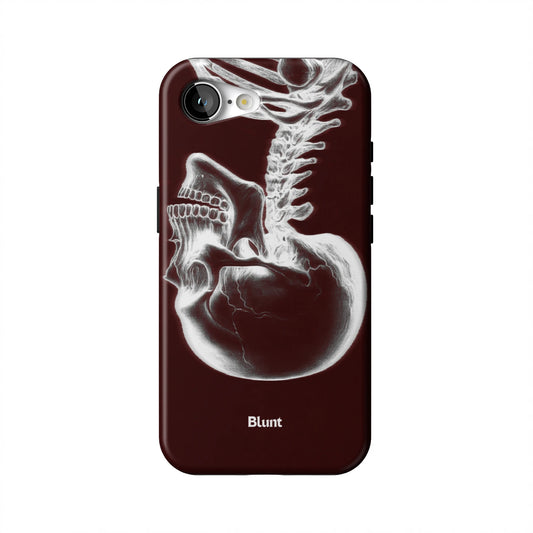 Crimson-Cranium-iphone-case-iPhone 17 E-1