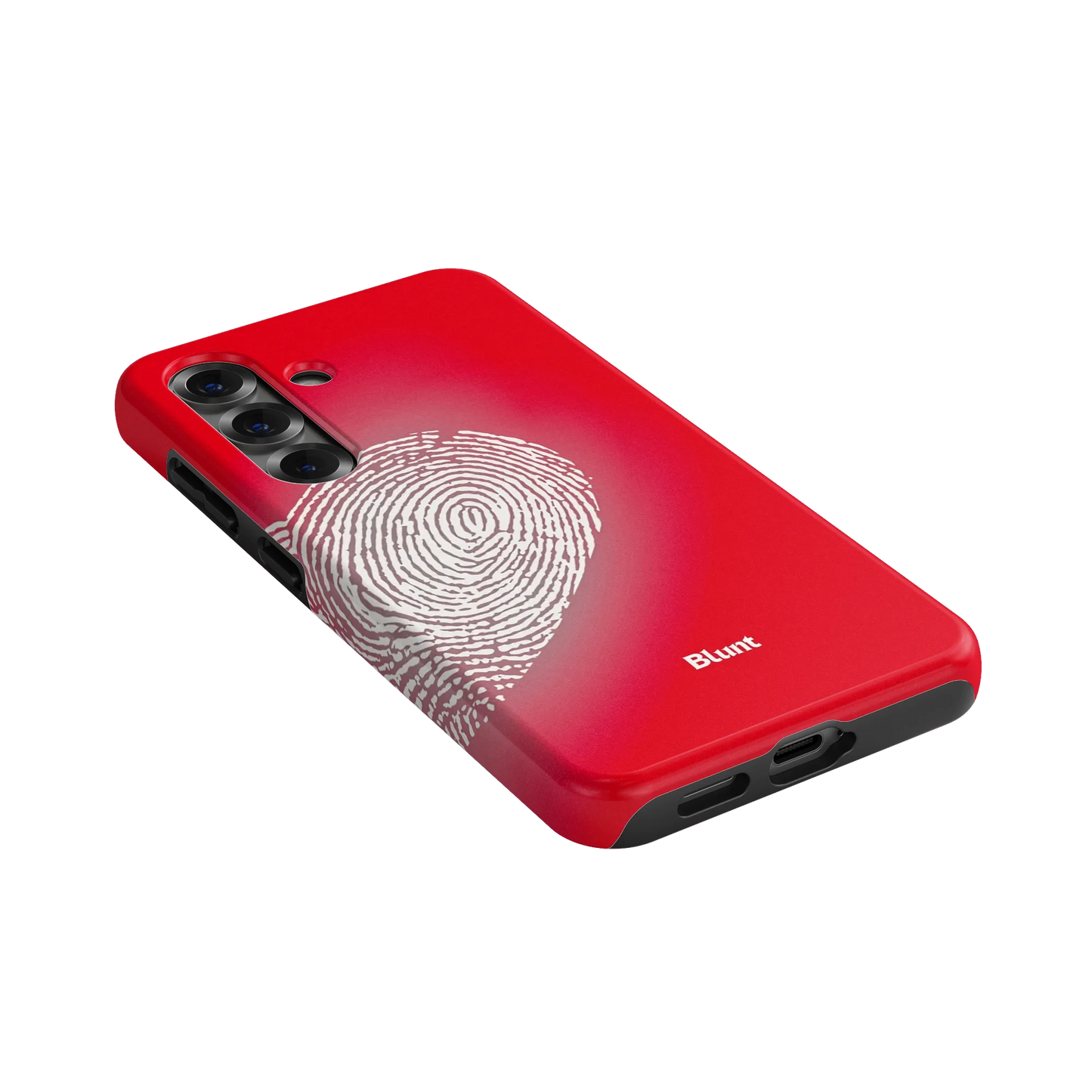 Heart Print Red Samsung Case