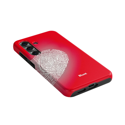 Heart Print Red Samsung Case