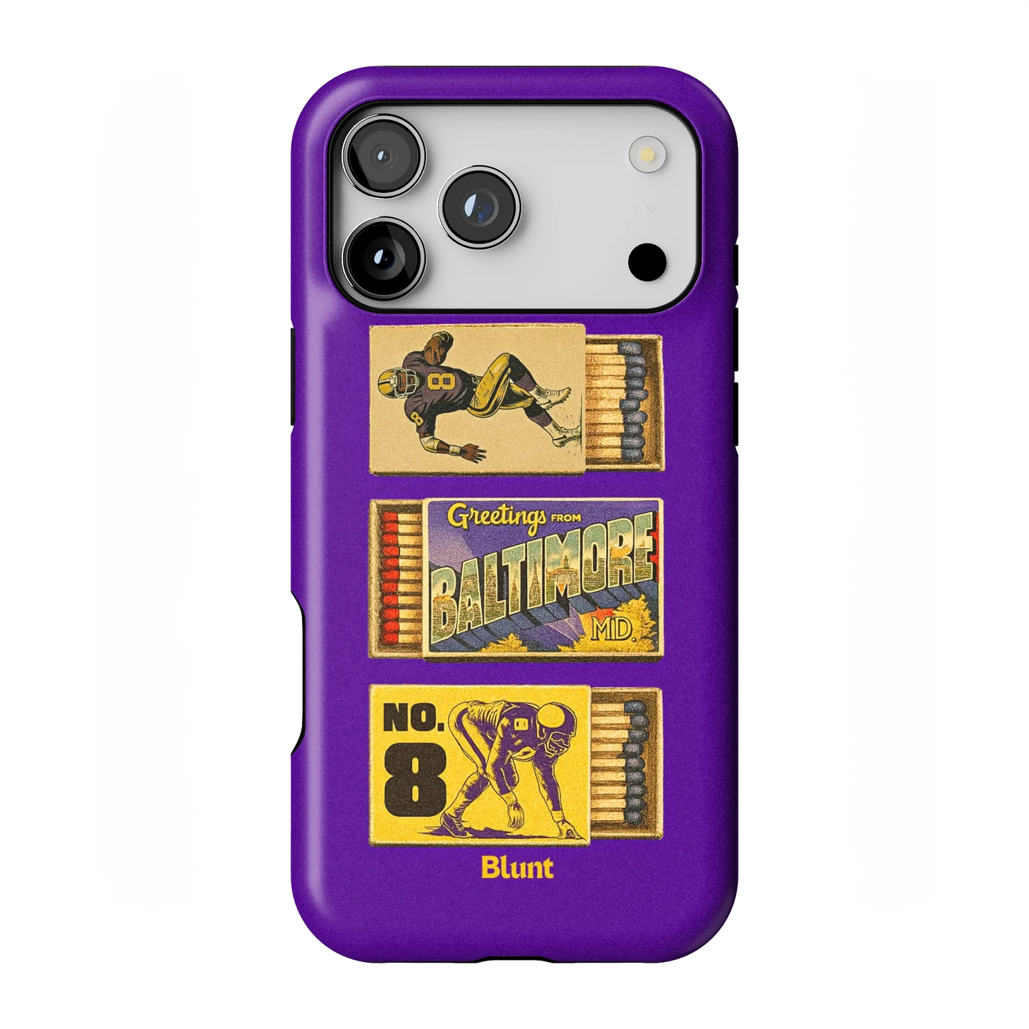 B'More Football iPhone Case