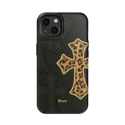 Cheetah Cross iPhone Case