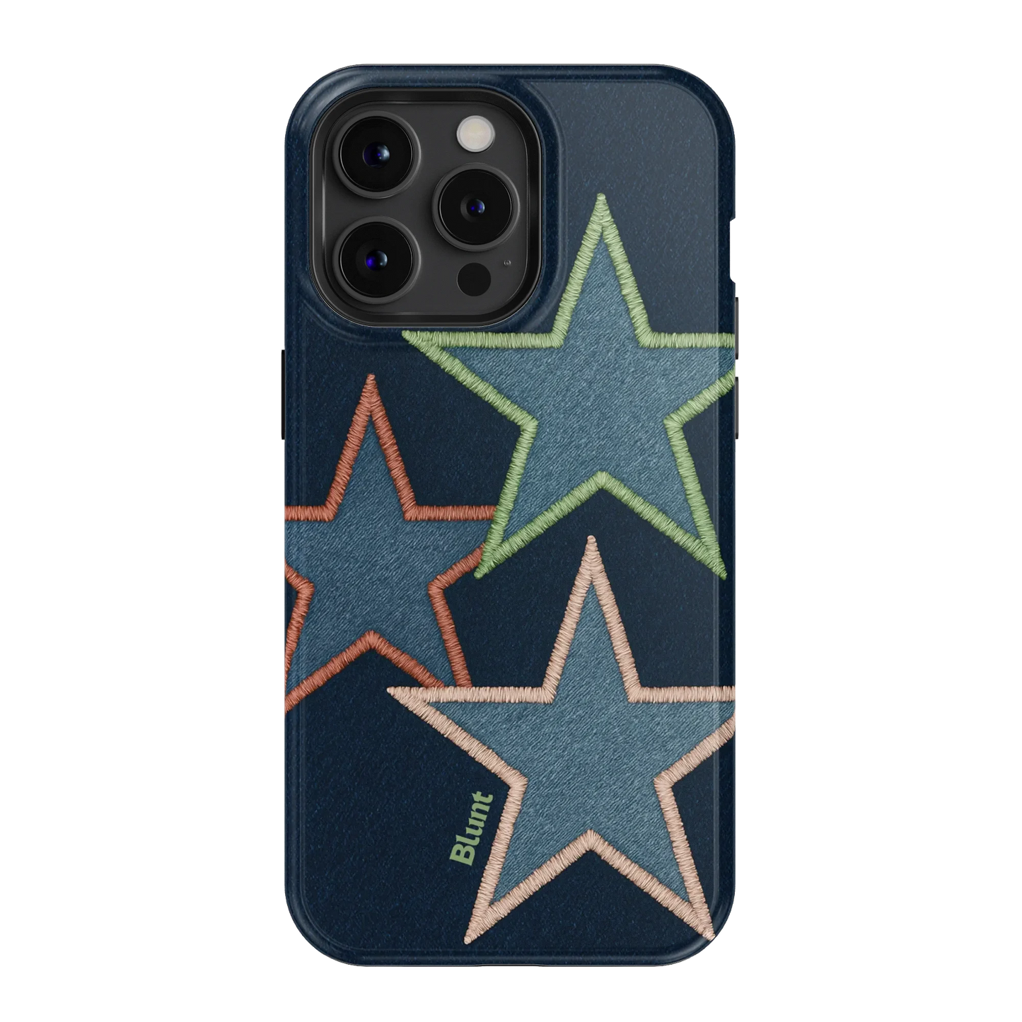 Neon Stars iPhone Case