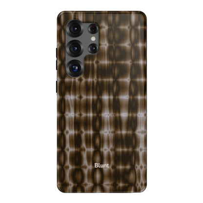 Brown Ripple Samsung Case