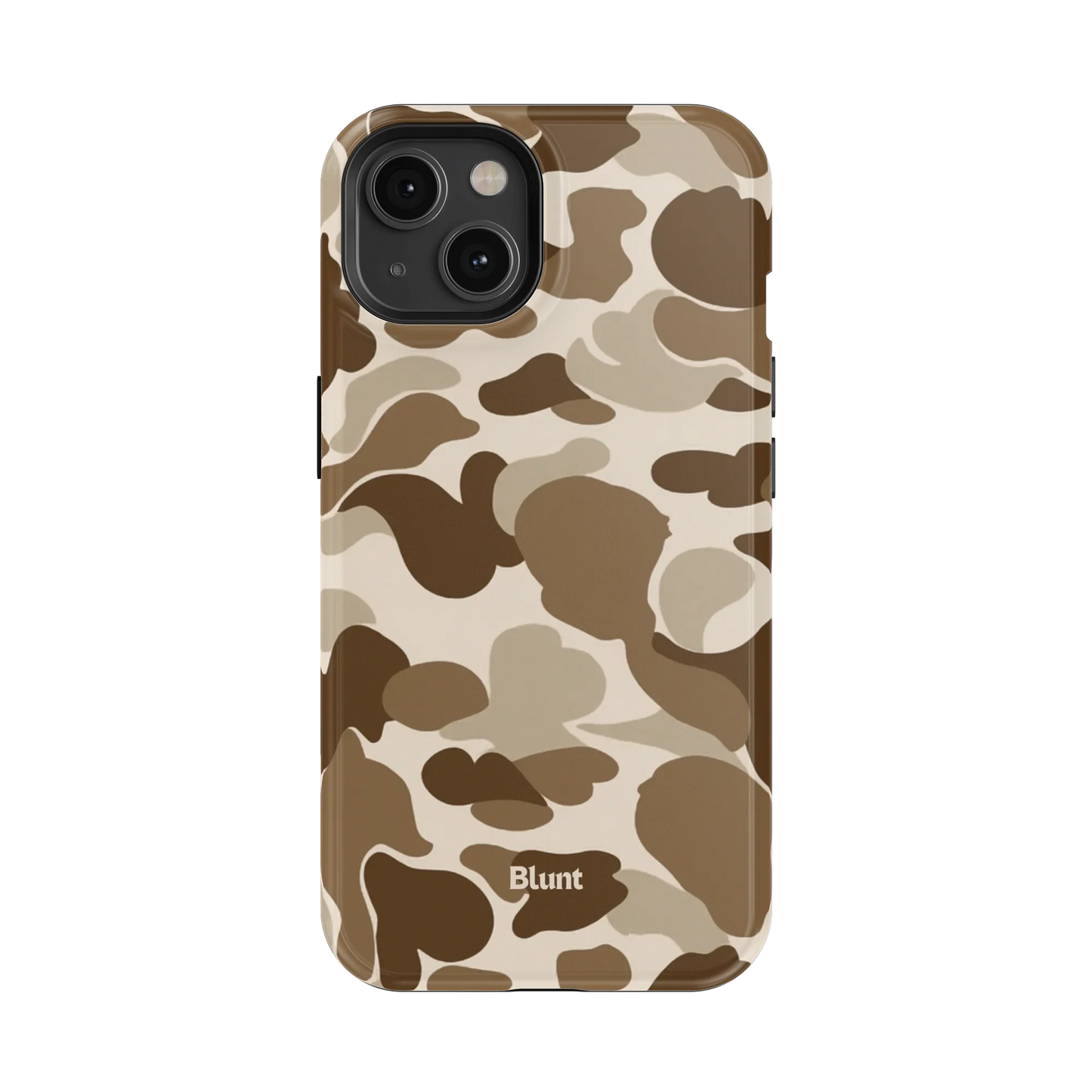 Brown Camo iPhone Case