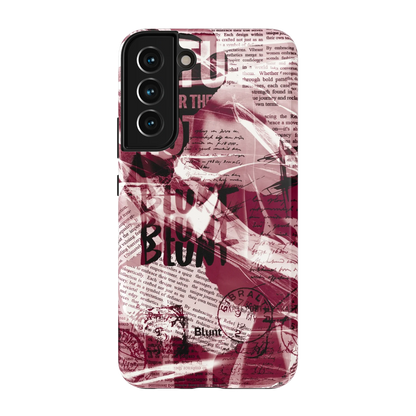 Red Love Letter Samsung Case