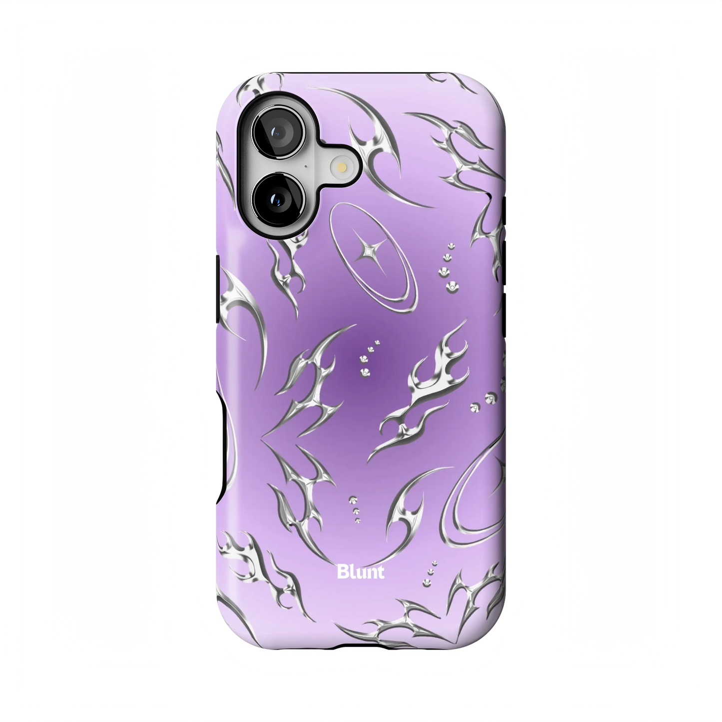 Purple Cyber iPhone Case