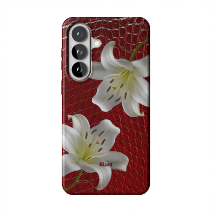 Crimson Lily Samsung Case
