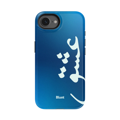 Blue Love iPhone Case