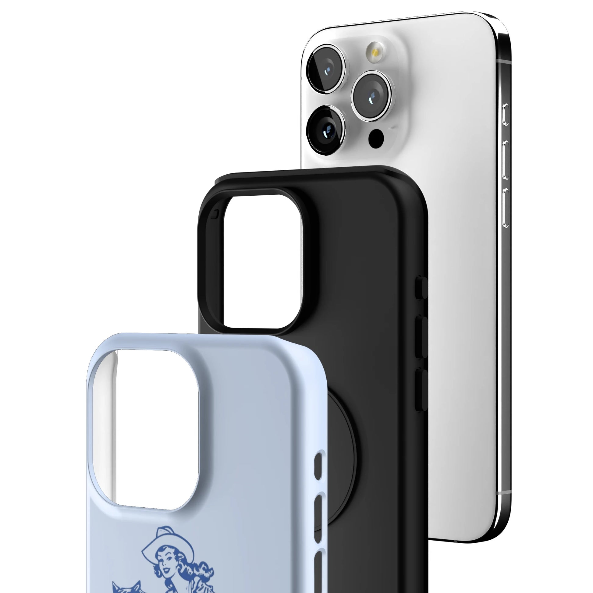 Blue-Lasso-Lady-iphone-case-iPhone 15 Pro Max-3