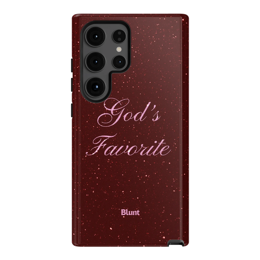 Gods Favorite Burgundy Samsung Case