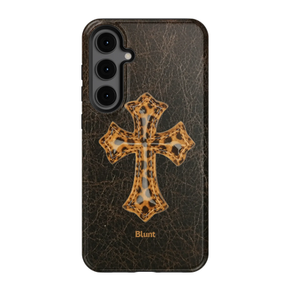 Golden Celine Samsung Case