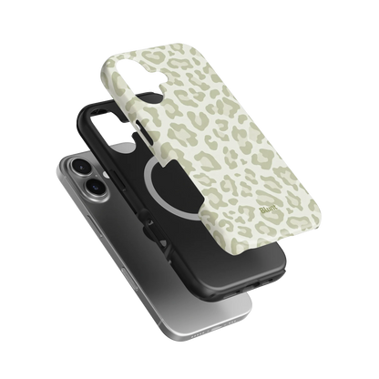 Sage Leopard iPhone Case