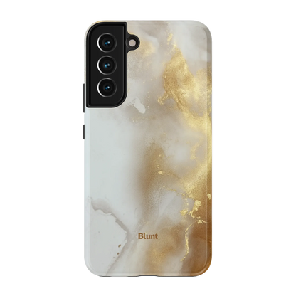 Ivory Marble Samsung Case