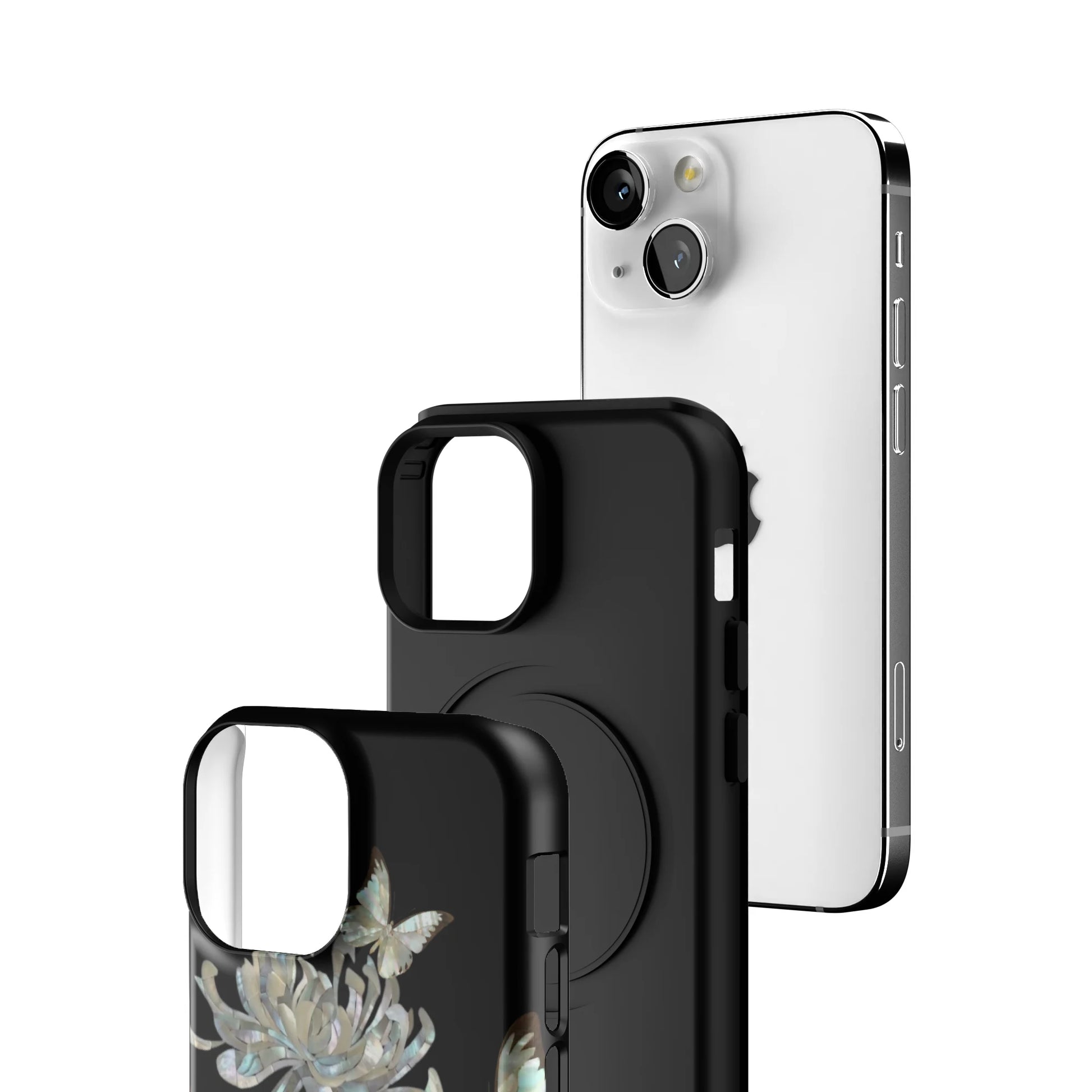 Floral-Void-iphone-case-iPhone 13 Mini-3