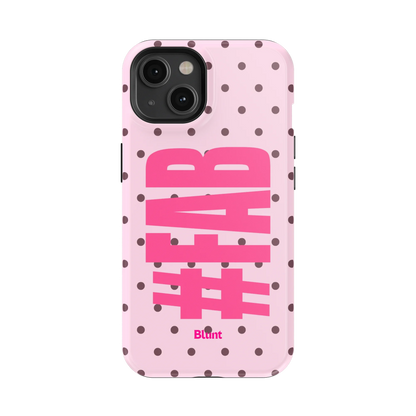 Pink Dot Fab iPhone Case