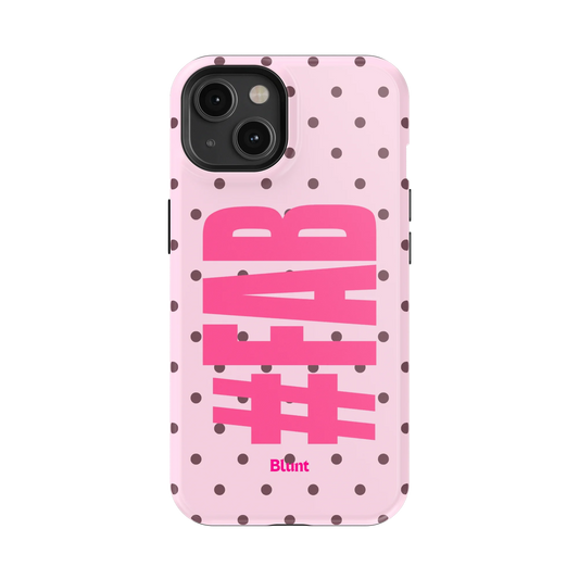 Pink Dot Fab iPhone Case