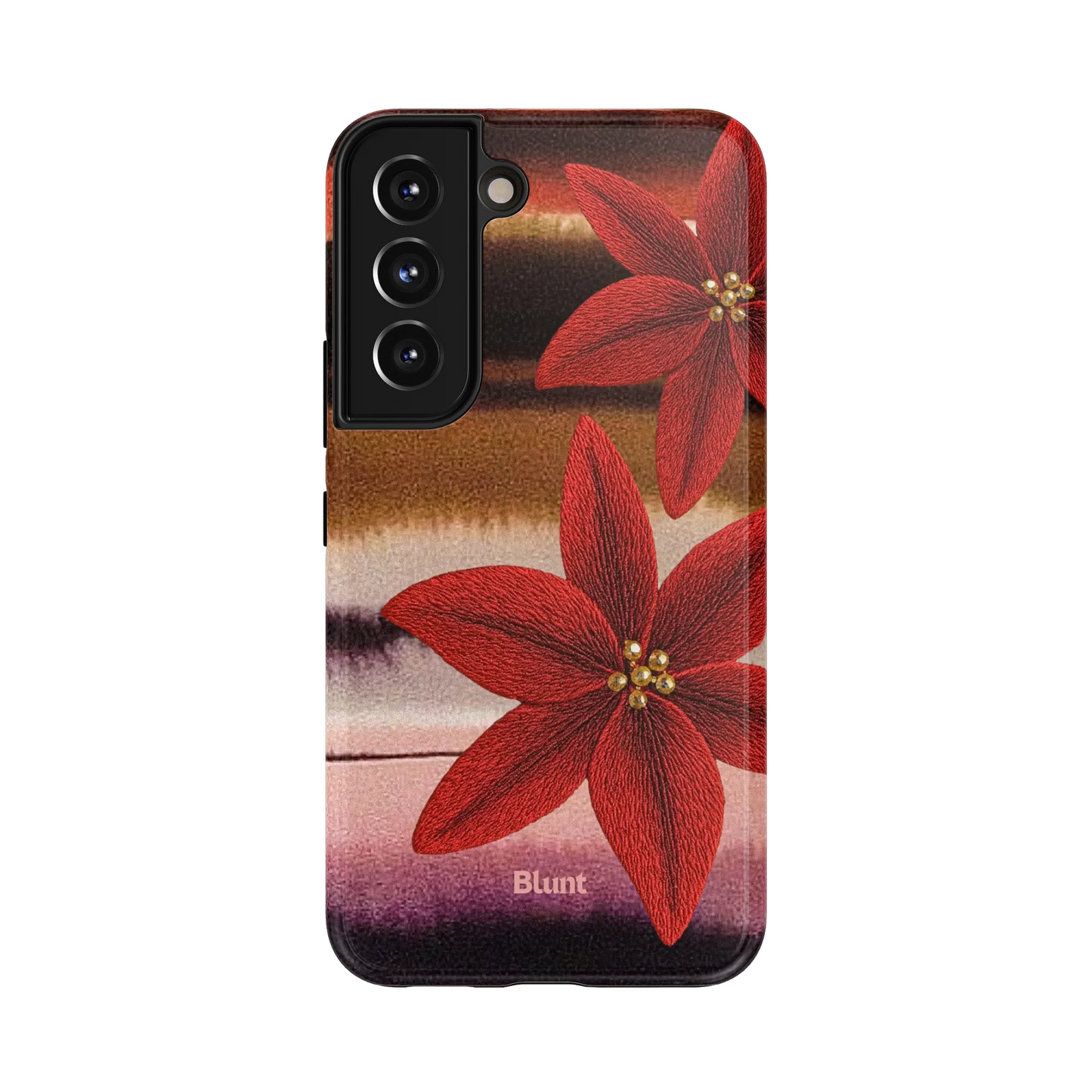 Crimson Bloom Samsung Case