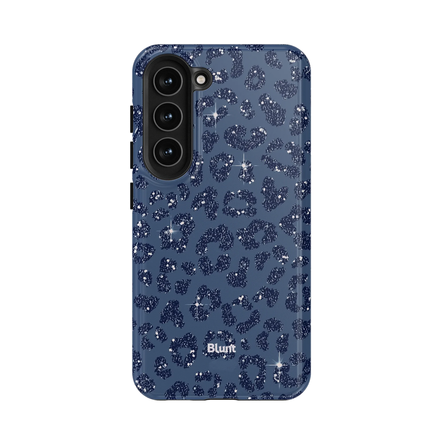 Blue Cheetah Print Samsung Case