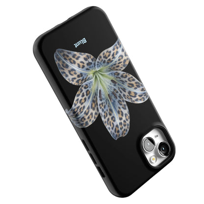 Blue-Leopard-Bloom-iphone-case-iPhone 14 Plus-4