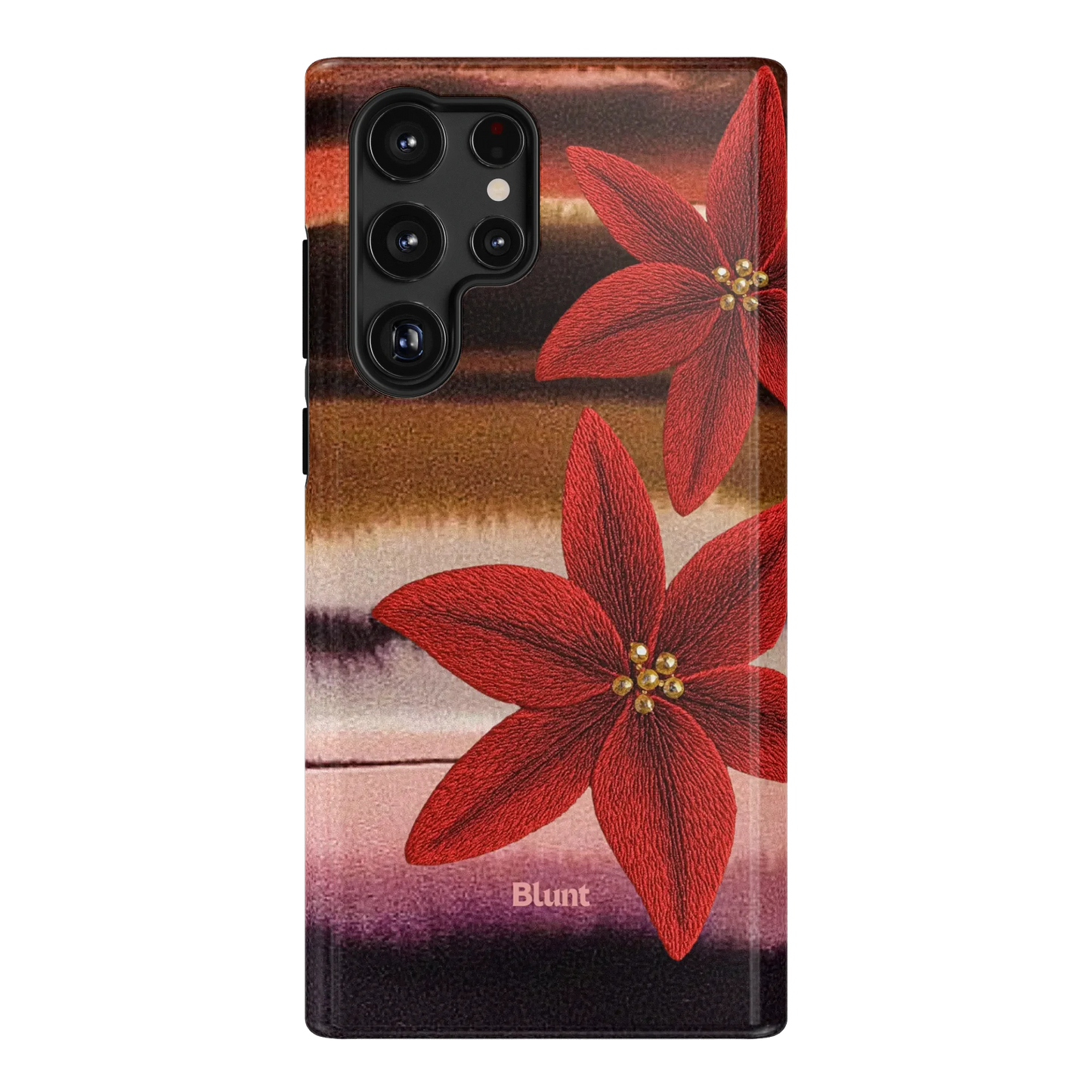 Crimson Bloom Samsung Case