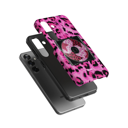 Pink Leopard Mix Samsung Case