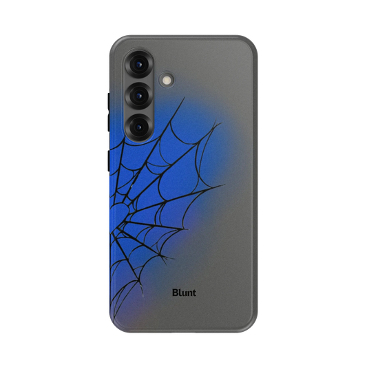 Grey Blue Web Samsung Case