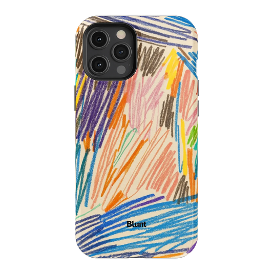 Static Lines iPhone Case