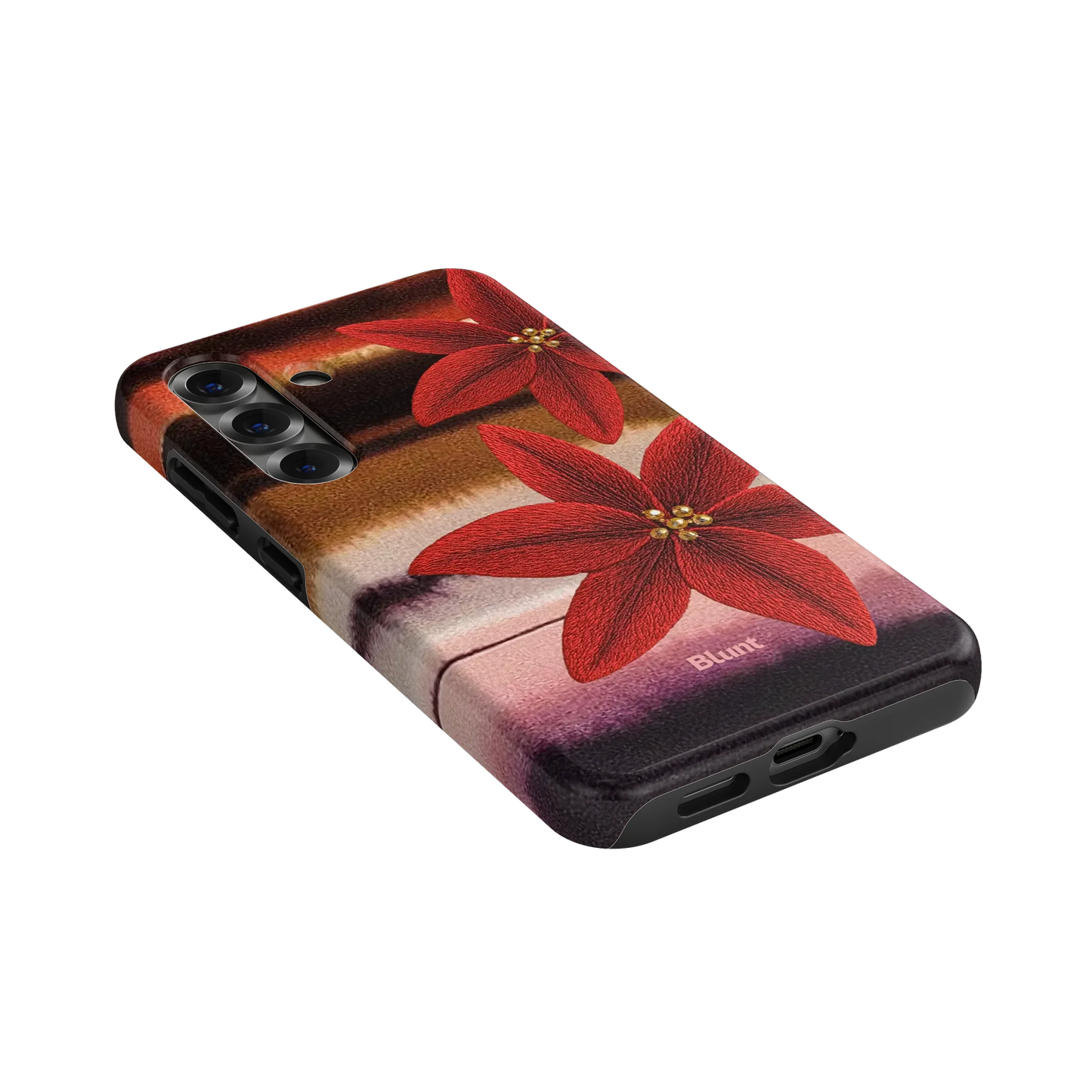 Crimson Bloom Samsung Case