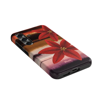 Crimson Bloom Samsung Case