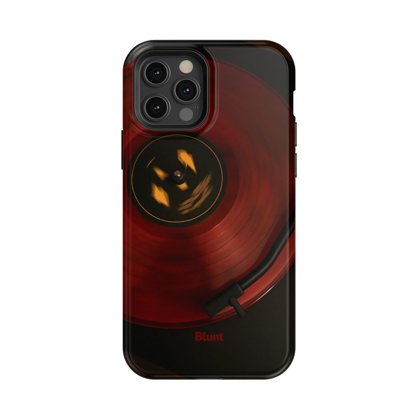 Crimson Echo iPhone Case