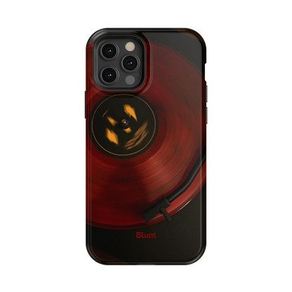 Crimson Echo iPhone Case