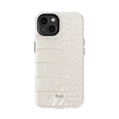 White Plush iPhone Case