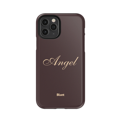 Brown Angel iPhone Case