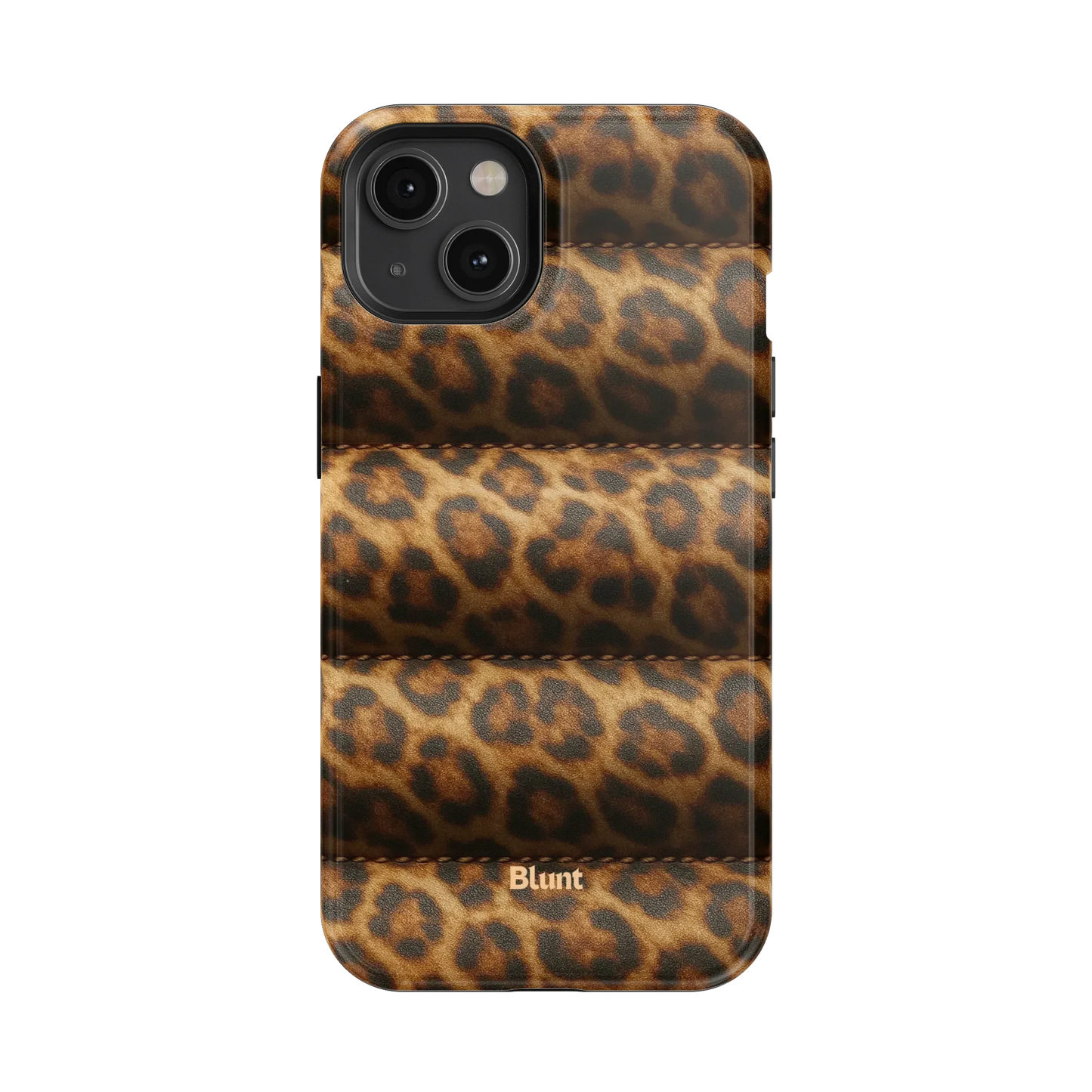 Cheetah Puffer iPhone Case