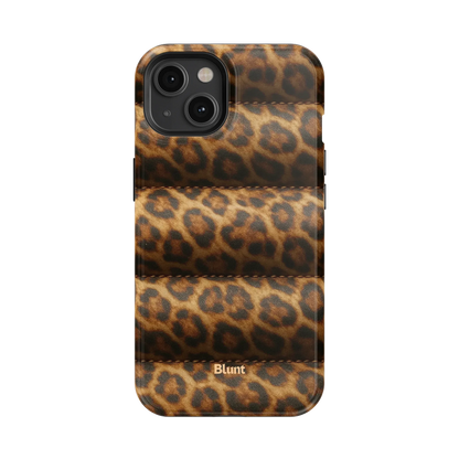Cheetah Puffer iPhone Case