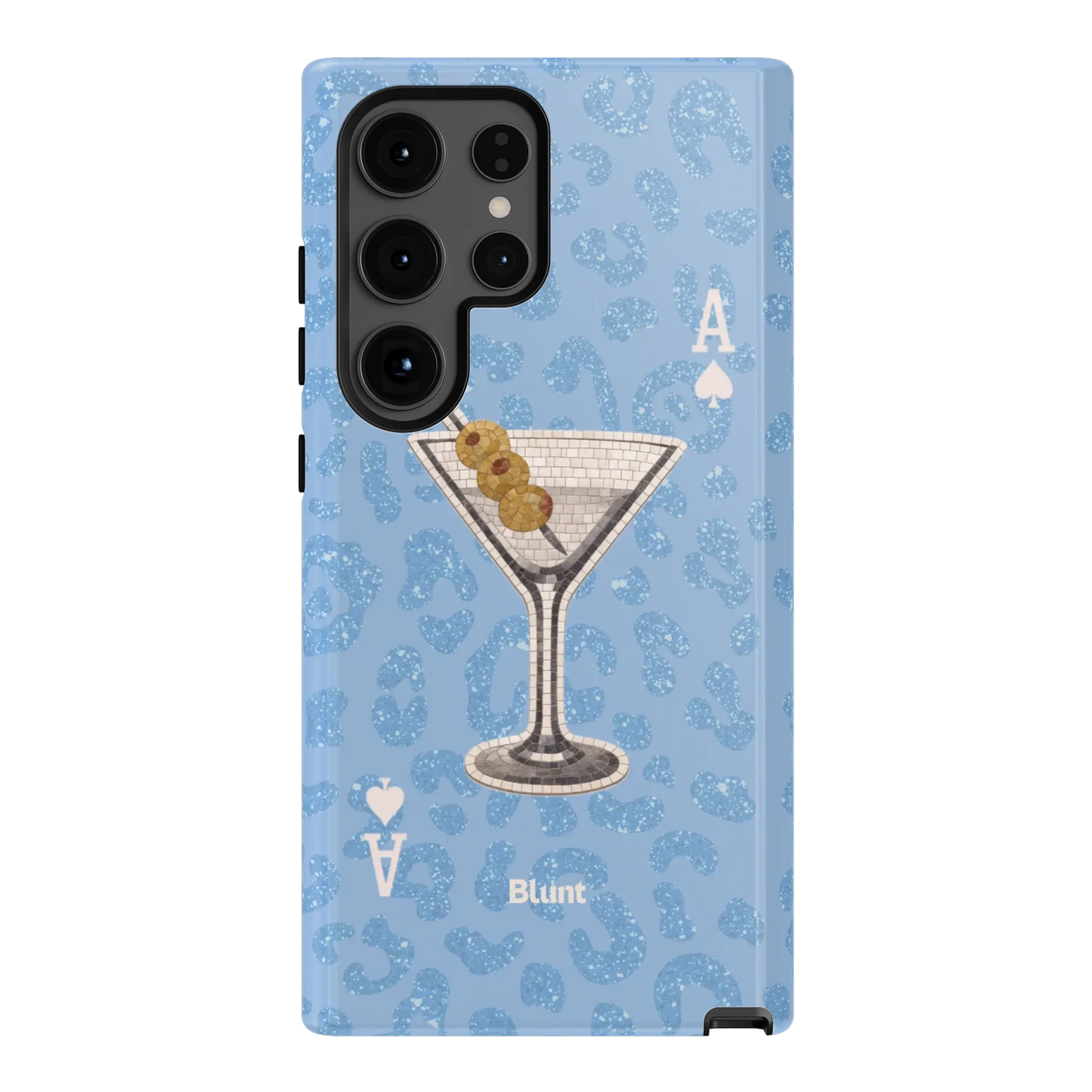 Blue Dirty Martini Samsung Case
