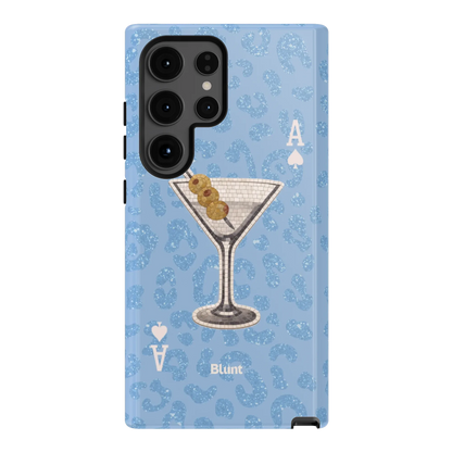 Blue Dirty Martini Samsung Case