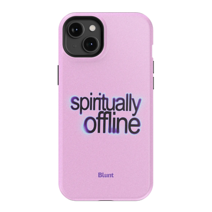 Spiritually Offline iPhone Case
