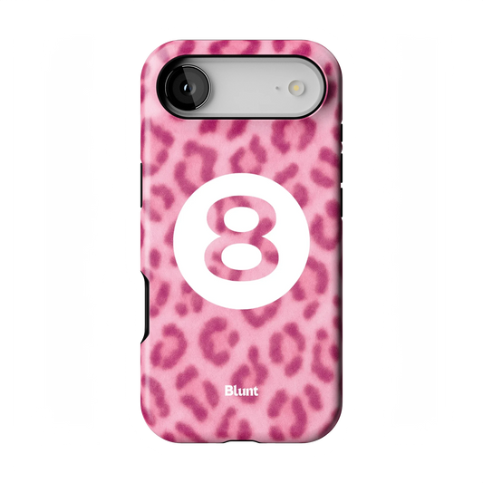 Pink Cheetah Magic 8 iPhone Case