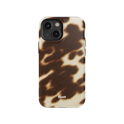 Rustic Cowhide iPhone Case