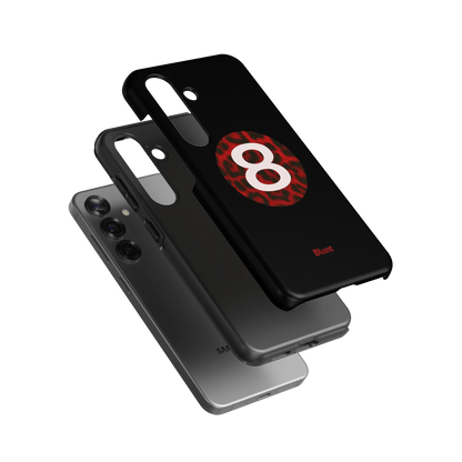 Red Cheetah Magic 8 Samsung Case