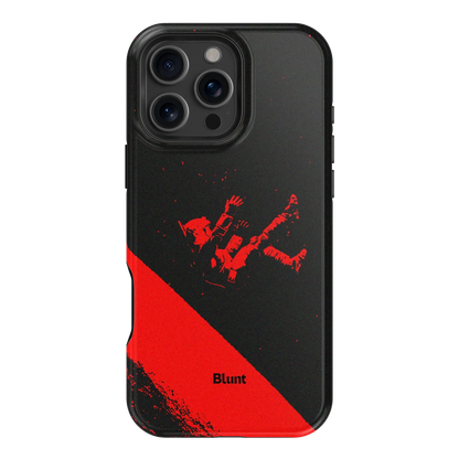 Red Shift iPhone Case