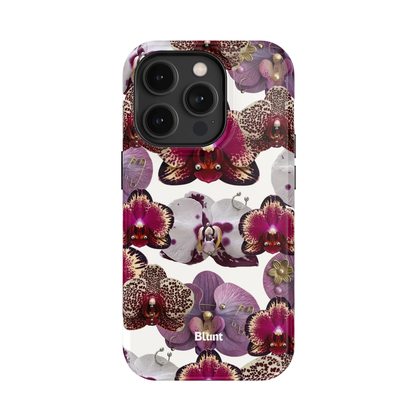 Botanical Orchid iPhone Case