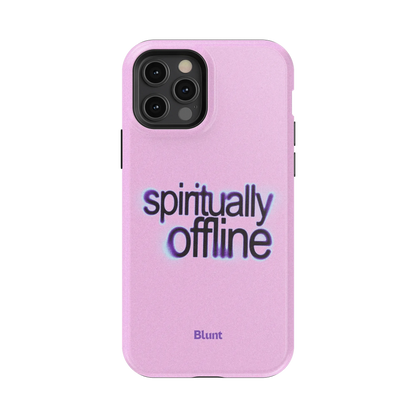 Spiritually Offline iPhone Case