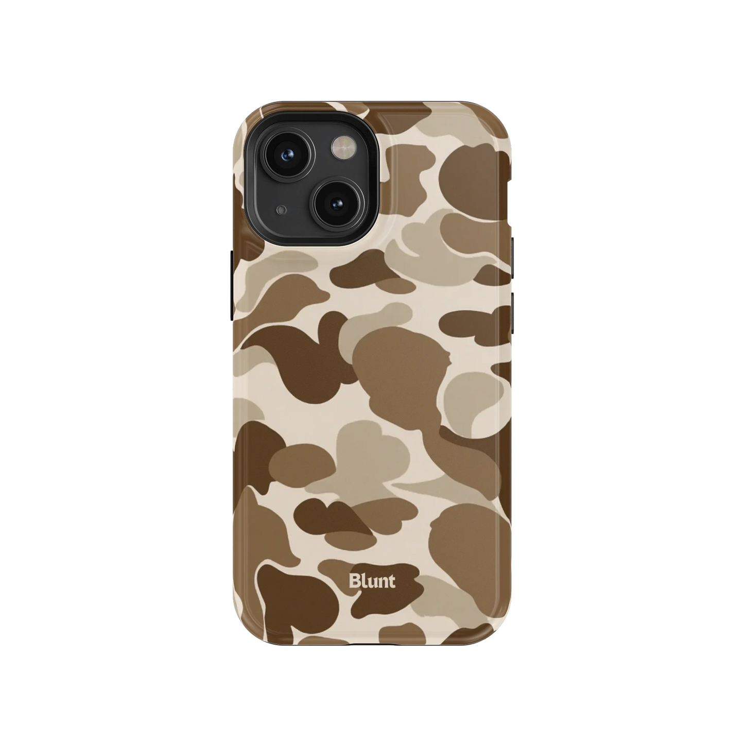 Brown Camo iPhone Case