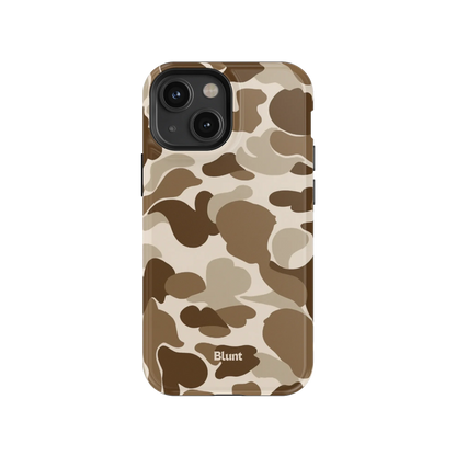 Brown Camo iPhone Case